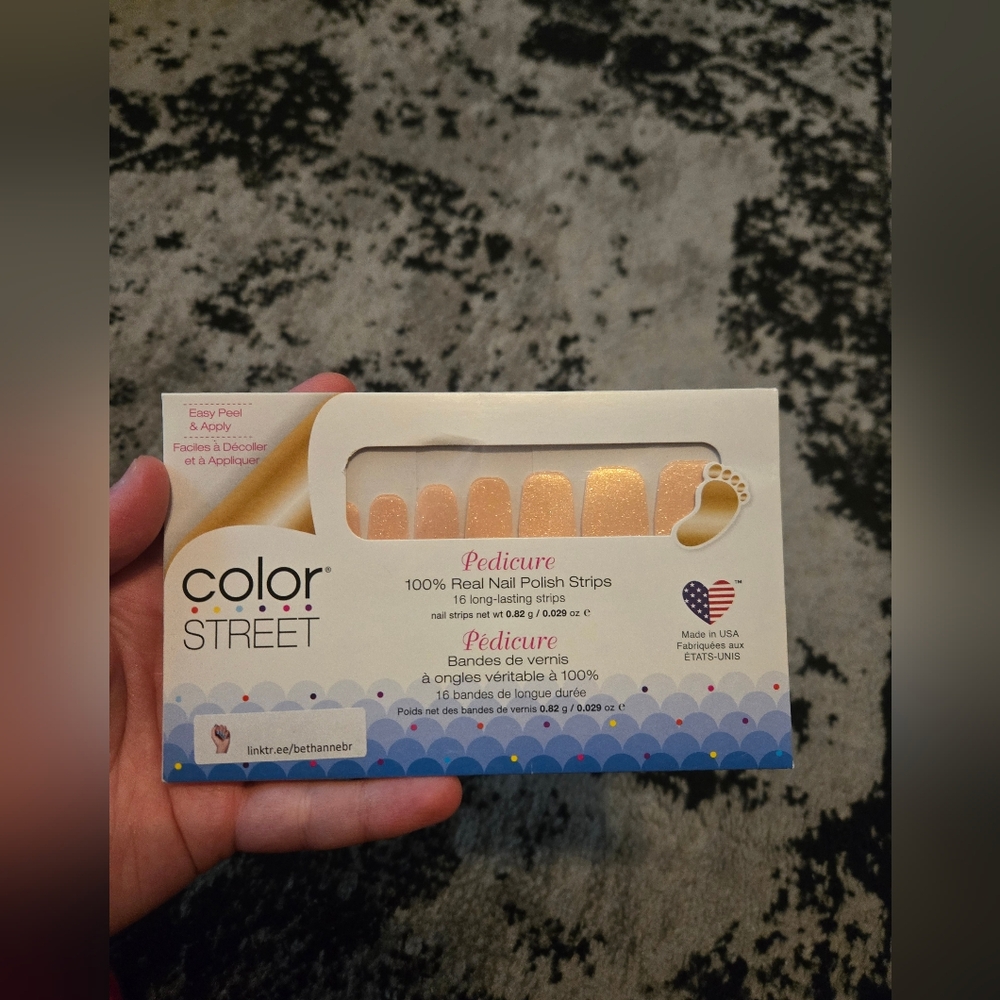 Color Street Pedicure- Waikiki Sands